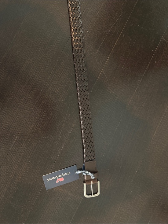 Vineyard Vines Other - Vineyard Vines Men’s Brown Braided Leather Belt